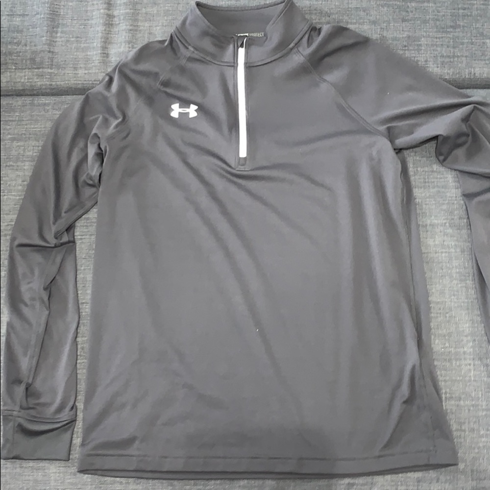 Mens small under armour loose 1/4 zip